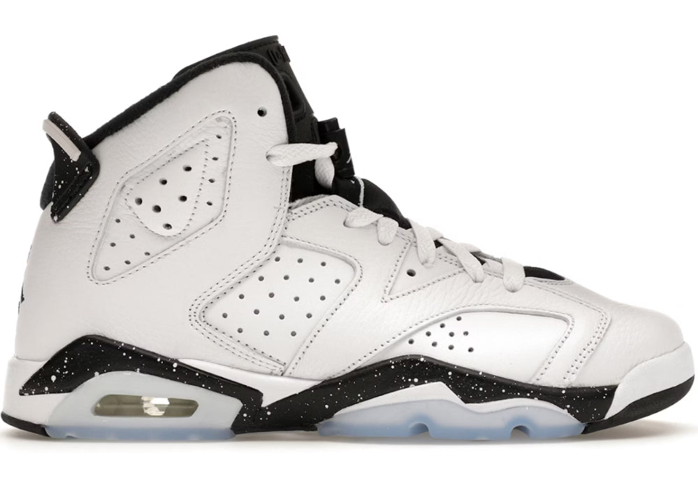 Air  6 Retro 'Reverse Oreo' Grade-School